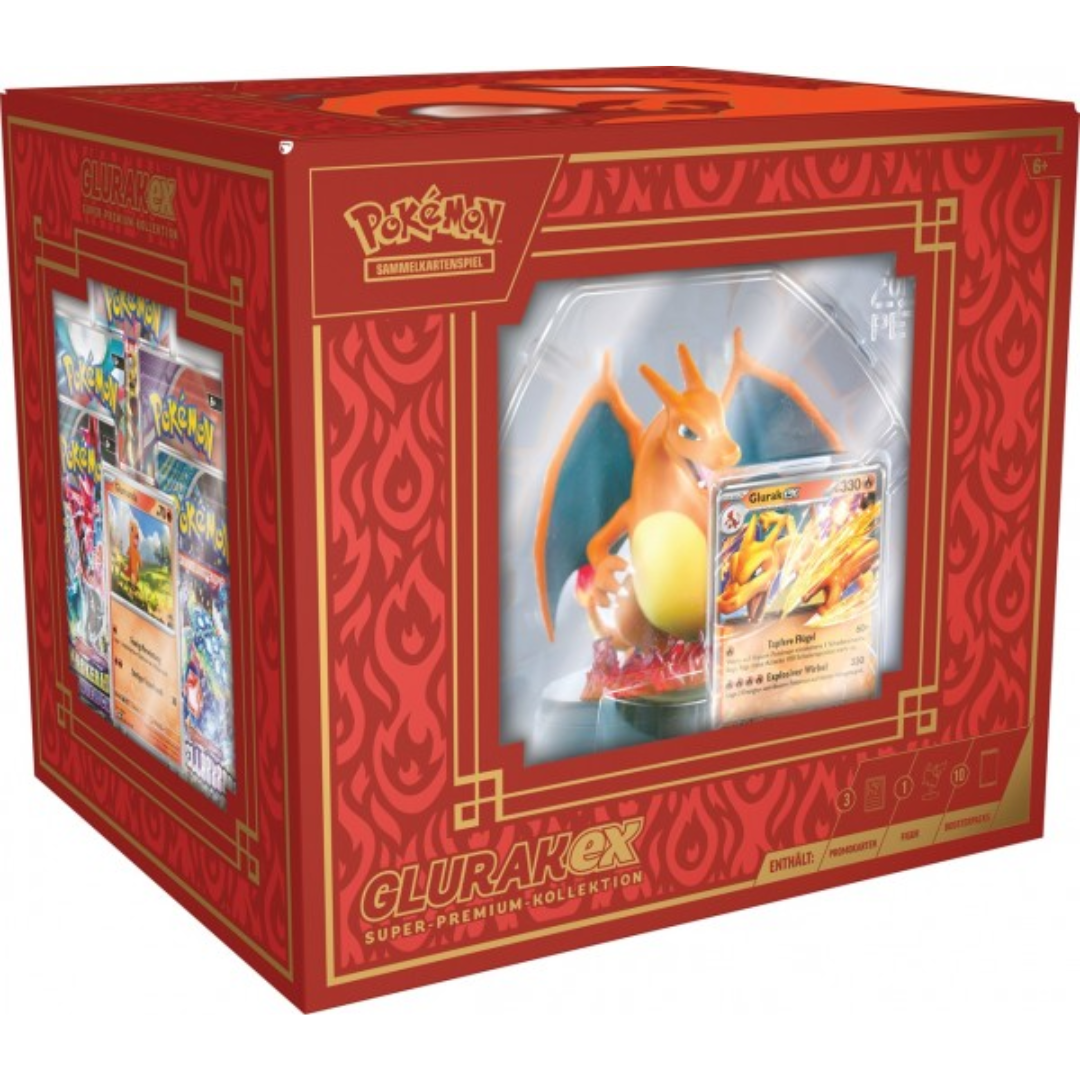 Pokémon - Glurak-ex Super Premium Kollektion - DE