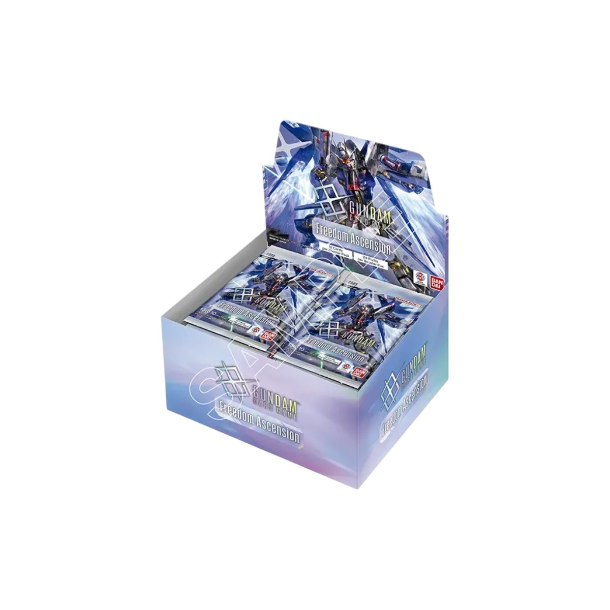 Gundam Card Game Freedom Ascension Display Englisch