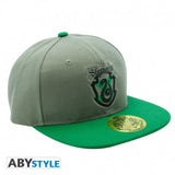 Harry Potter Snapback Cap Grey & Green Slytherin