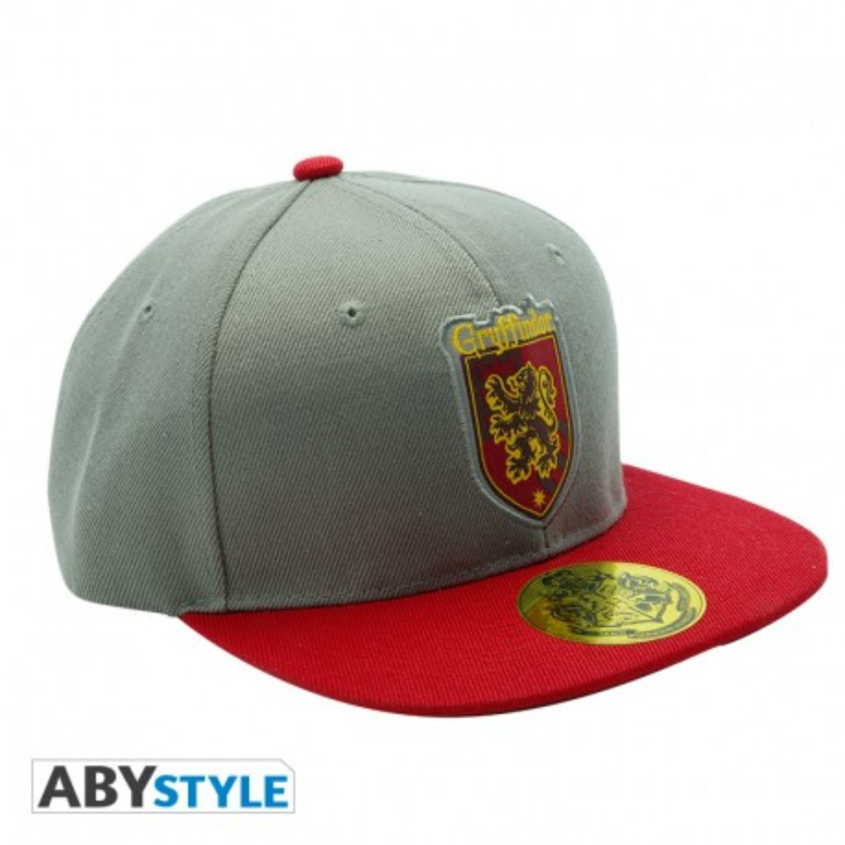 Harry Potter Snapback Cap Grey & Red Gryffindor