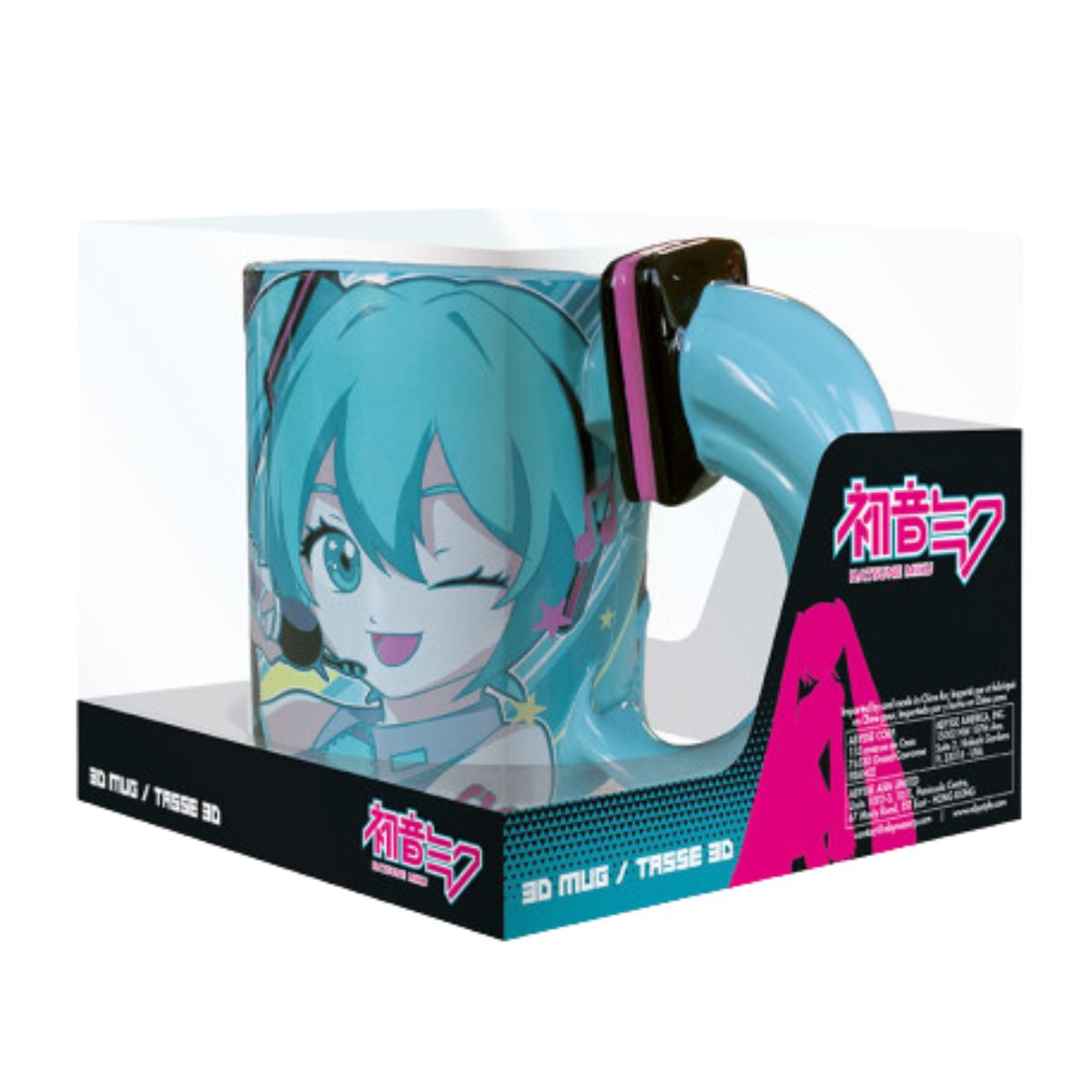 Hatsune Miku Tasse 3D Handle