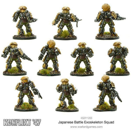 Konflikt'47 Japanese Battle Exoskeleton Squad