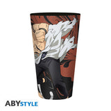 Jujutsu Kaisen Large Glass 400ml Itadori Vs Sukuna