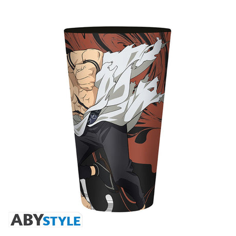 Jujutsu Kaisen Large Glass 400ml Itadori Vs Sukuna