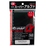 KMC Standard Sleeves - Hyper Mat Black (80)