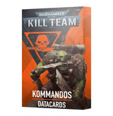 Warhammer 40.000 Kill Team Kommandos Datacards Englisch