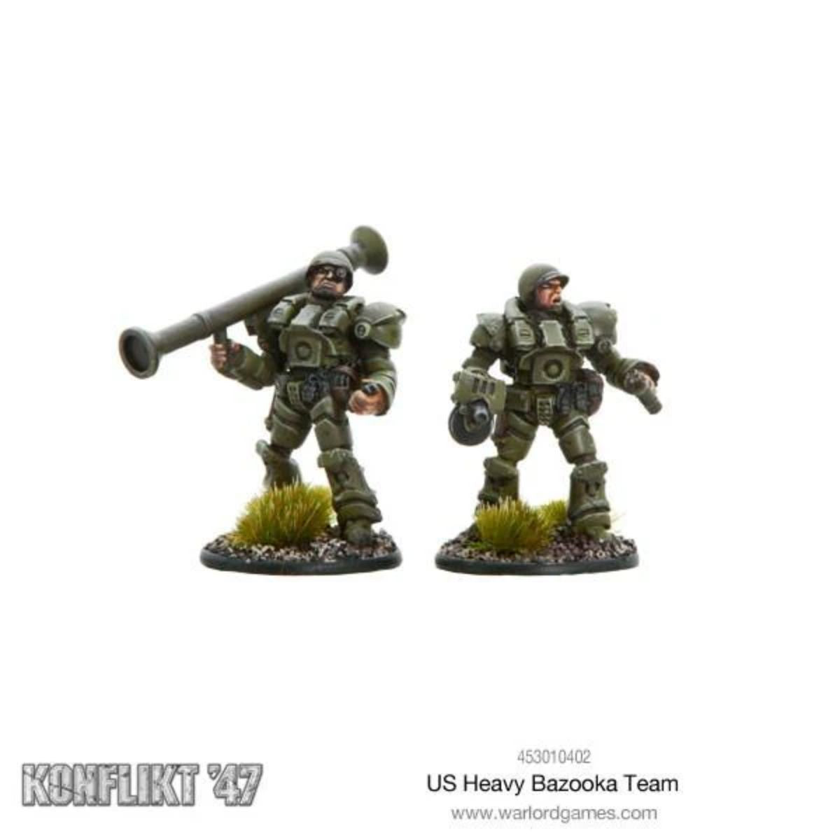 Konflikt'47 US Heavy Infantry Bazooka Team