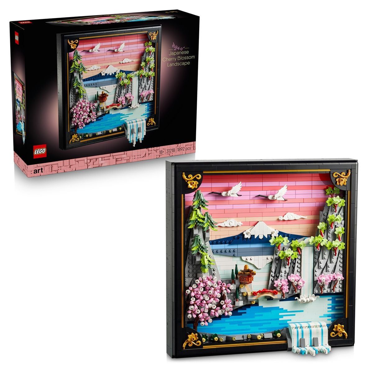 LEGO Art Japanische Kirschblütenlandschaft