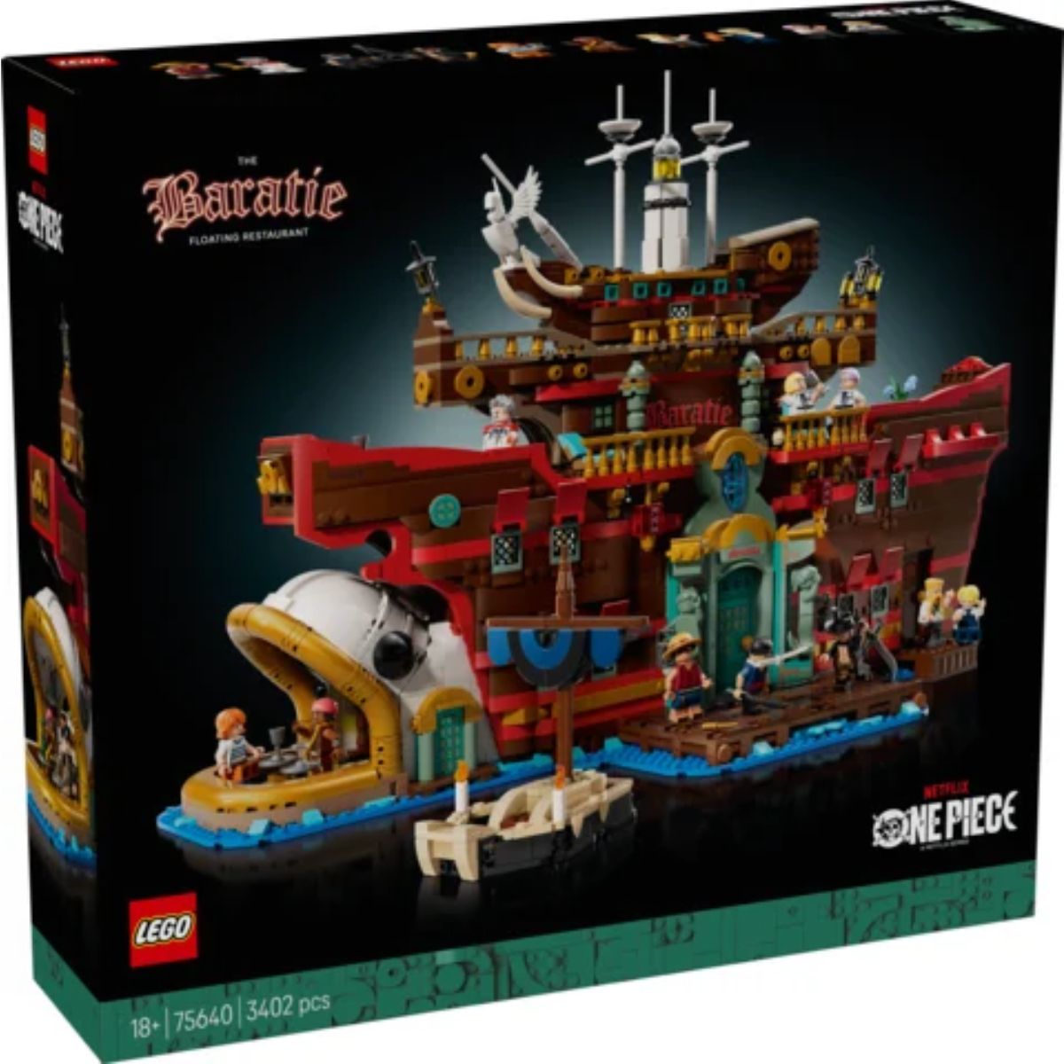 LEGO One Piece Baratié, schwimmendes Restaurant