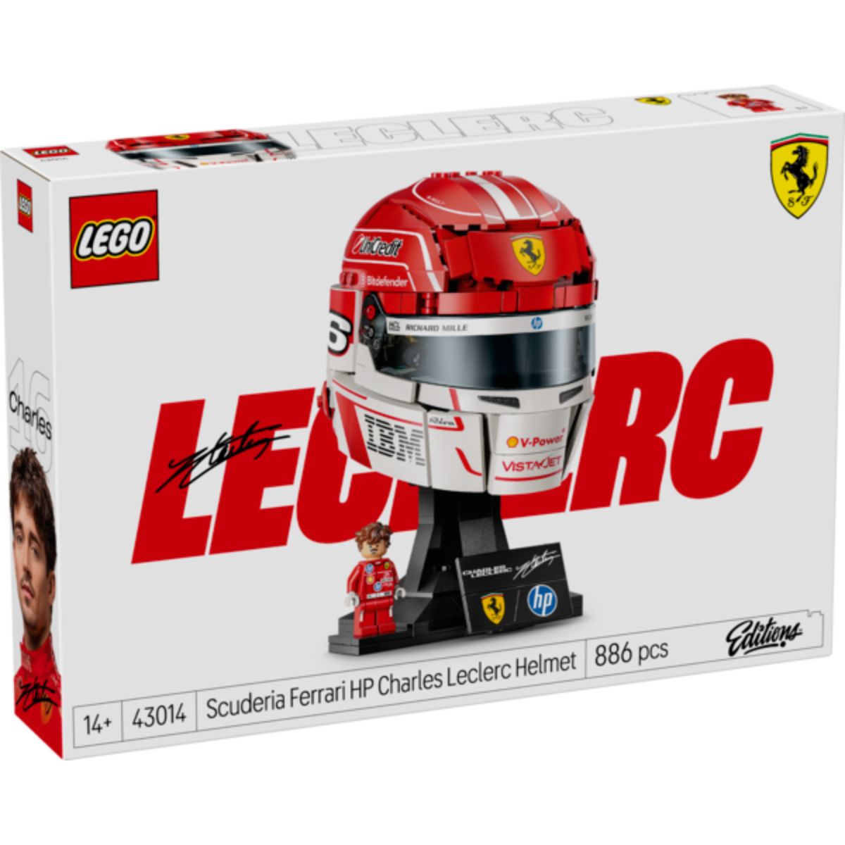 LEGO Scuderia Ferrari HP Charles Leclerc