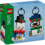 LEGO Deko-Schneemänner