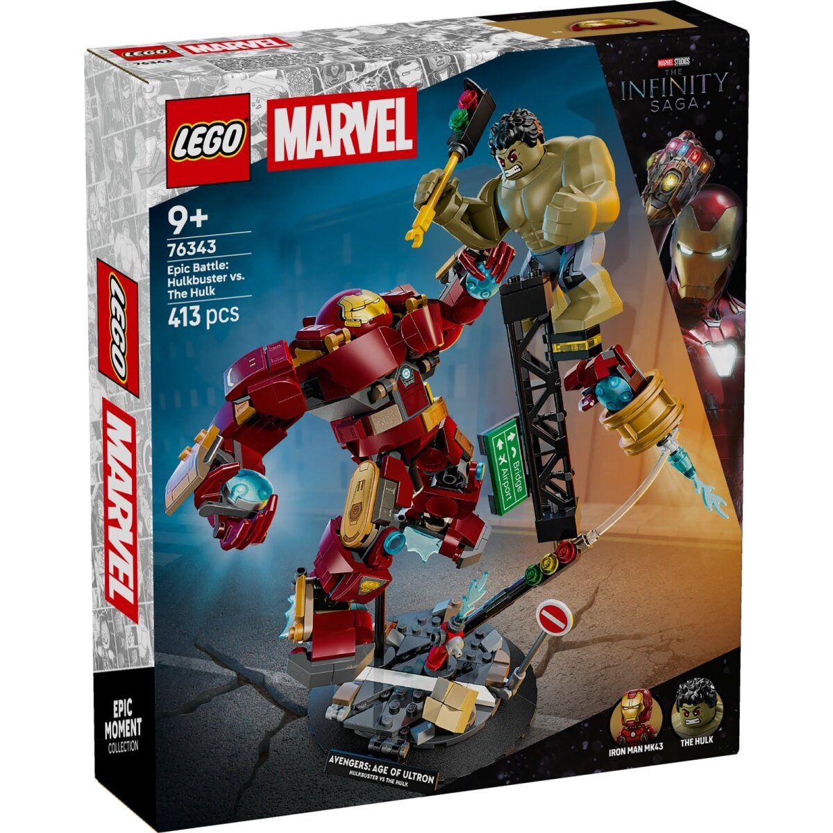 LEGO Marvel Epic Battle Hulkbuster vs Hulk