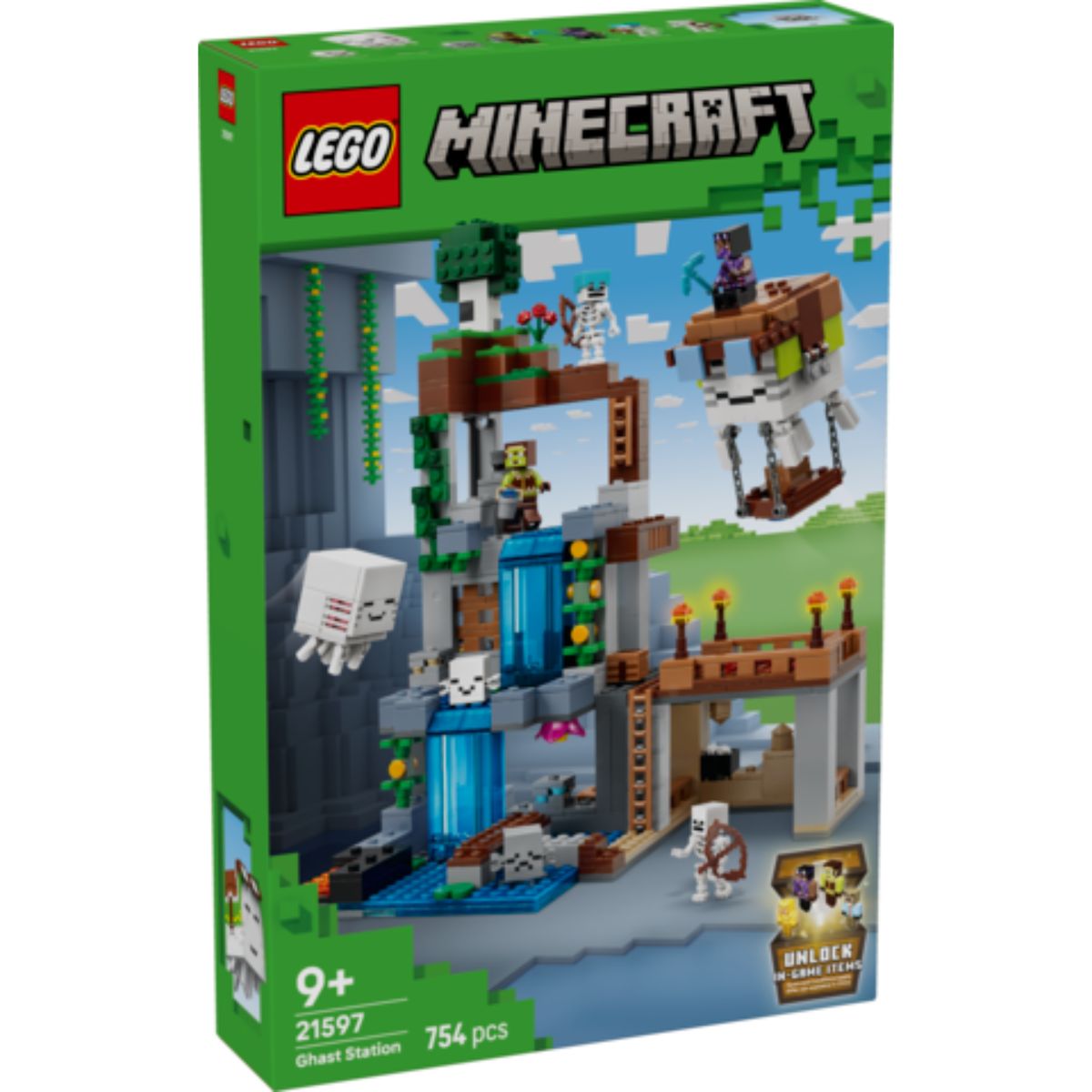 LEGO Minecraft Ghast-Station