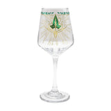 Lord of The Rings Stemmed Glass "Lorien Leaf"