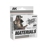 AK Interactive The INKS - SETS Materials Colors Set
