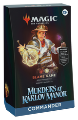 Murders at Karlov Manor Commander Deck - Blame Game - EN