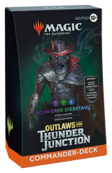 Outlaws von Thunder Junction - Commander Deck Schwerer Diebstahl - DE