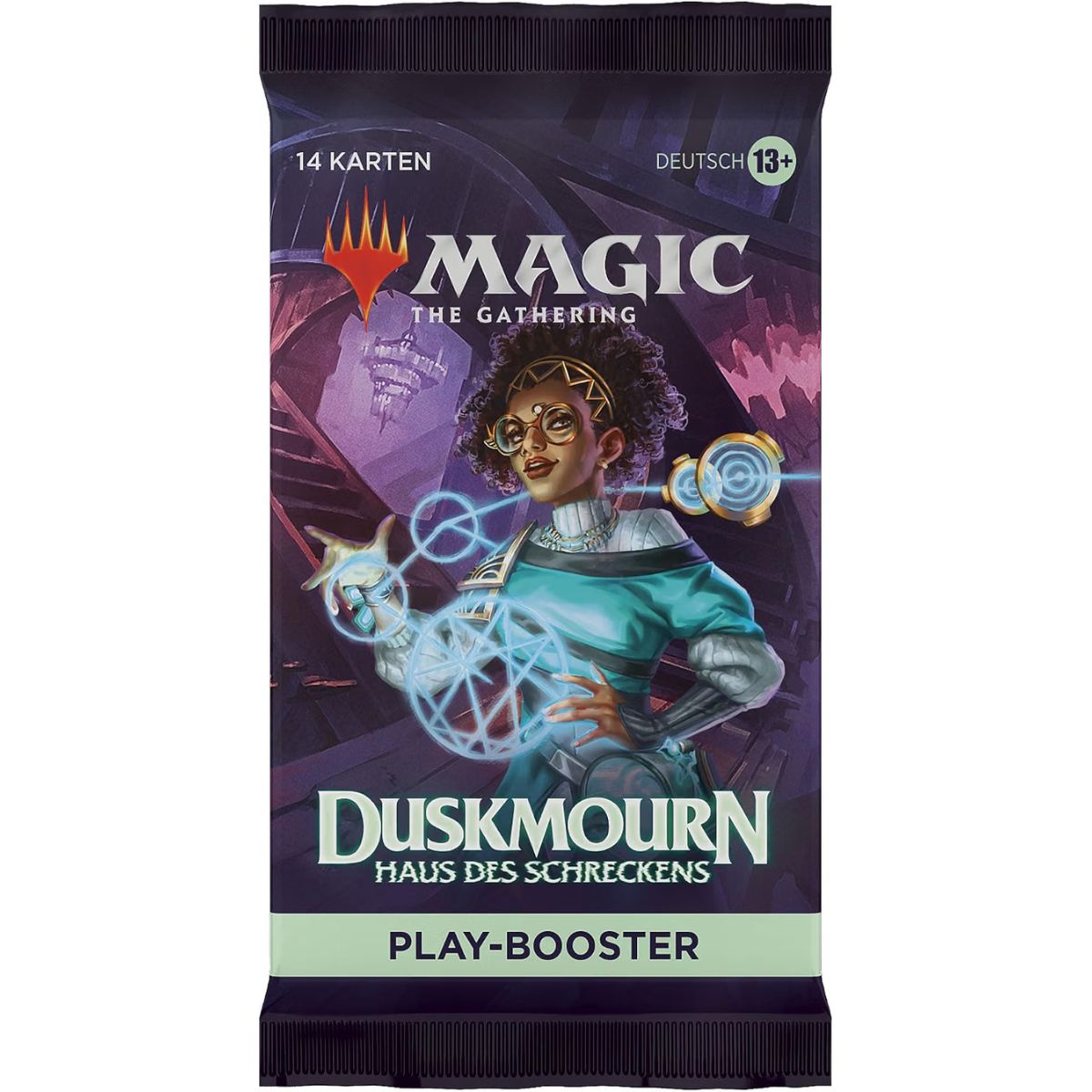 Magic: The Gathering Duskmourn Haus des Schreckens Sleeved Play-Booster Deutsch