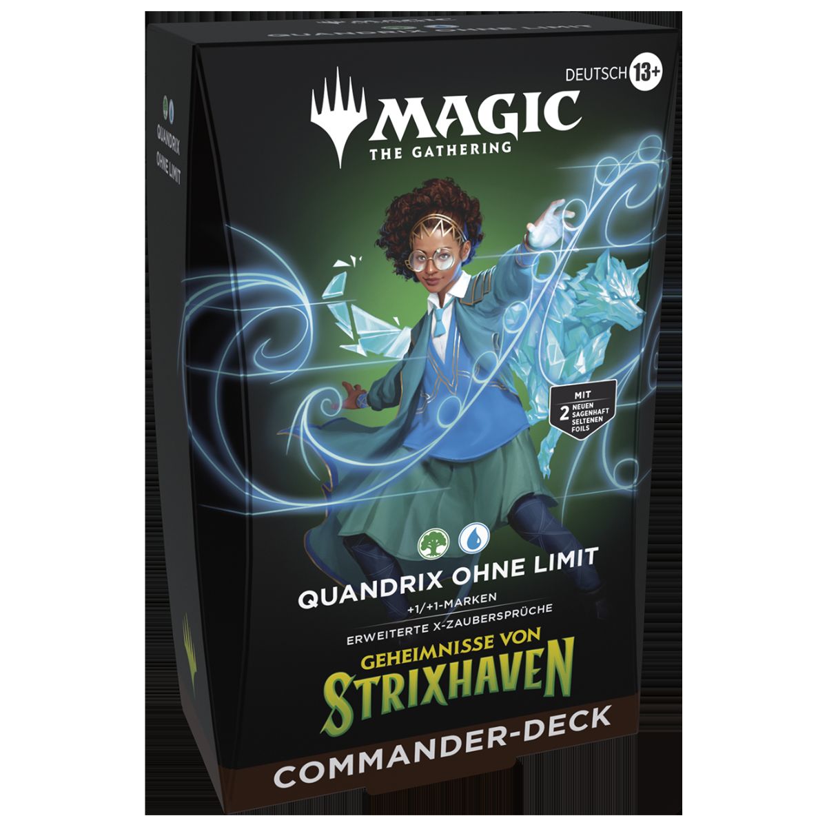 Magic: The Gathering Geheimnisse von Strixhaven Quandrix ohne Limit Commander Deck Deutsch