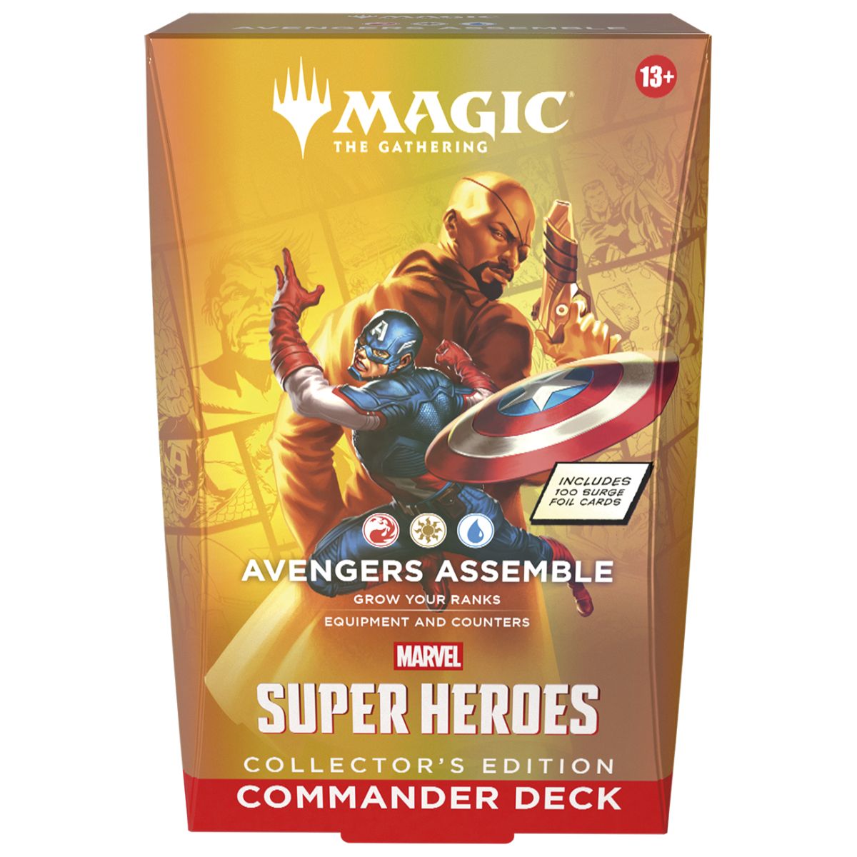 Magic: The Gathering Marvel Super Heroes Avengers Assemble Commander Deck Collector's Edition Englisch