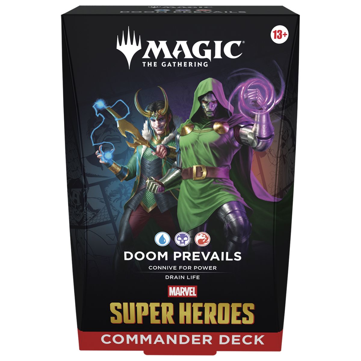 Magic: The Gathering Marvel Super Heroes Doom Prevails Commander Deck Englisch