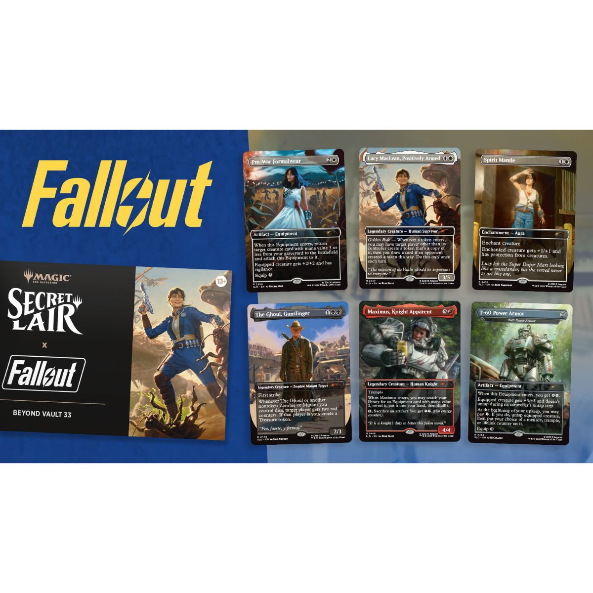 Magic: The Gathering Secret Lair x Fallout: Beyond Vault 33 Non-Foil