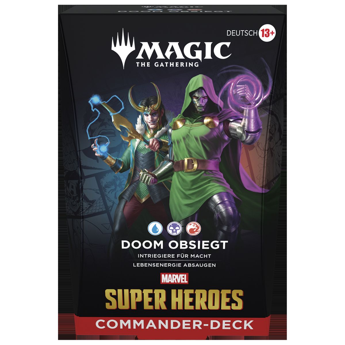 Magic: The Gathering Marvel Super Heroes Doom Obsiegt Commander Deck Deutsch