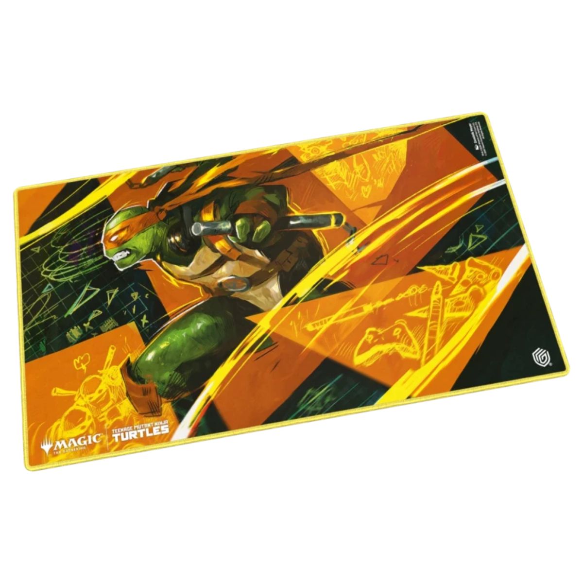 Magic: The Gathering Teenage Mutant Ninja Turtles Playmat Michelangelo's Technique