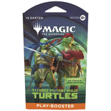Magic: The Gathering Teenage Mutant Ninja Turtles Sleeved Play-Booster Deutsch