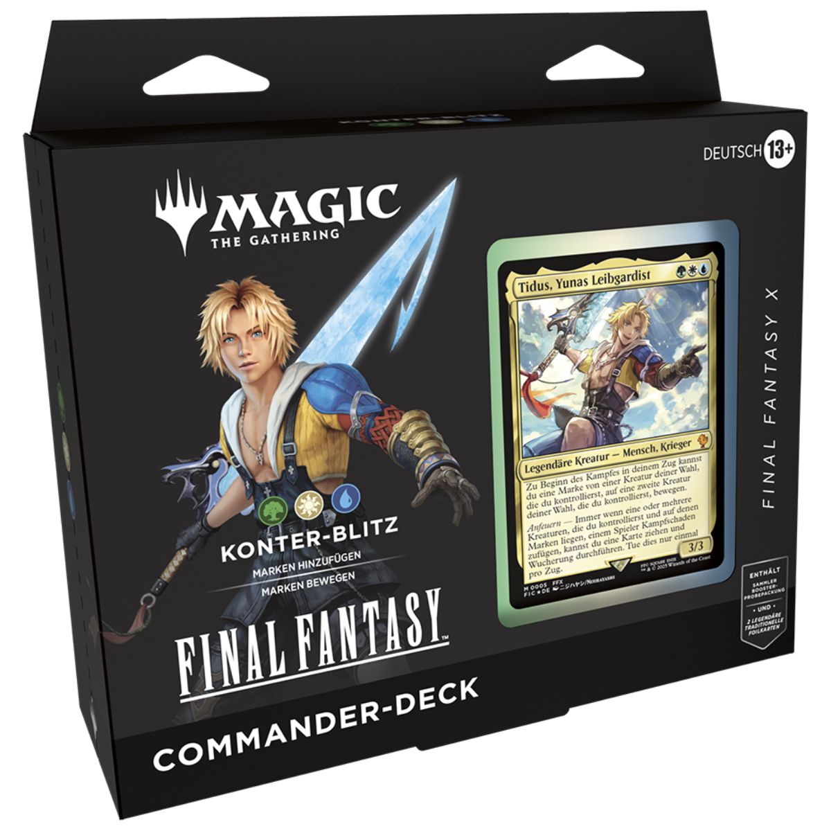 Magic: The Gathering Final Fantasy Konter-Blitz Commander-Deck Deutsch