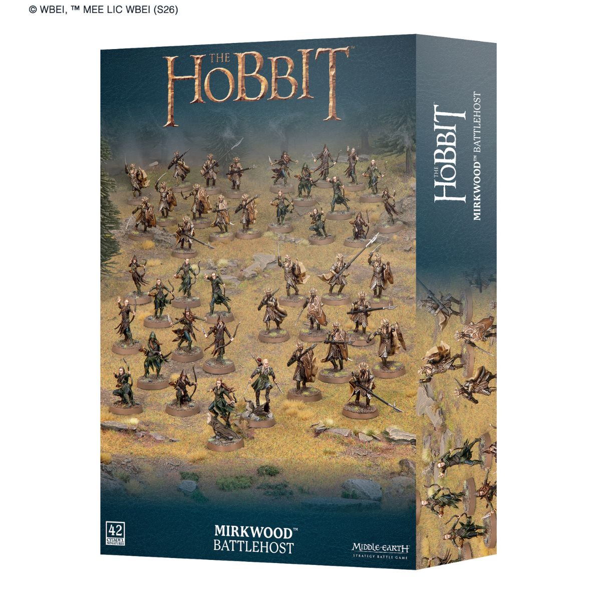 Middle Earth Strategy Battle Game Mirkwood Battlehost