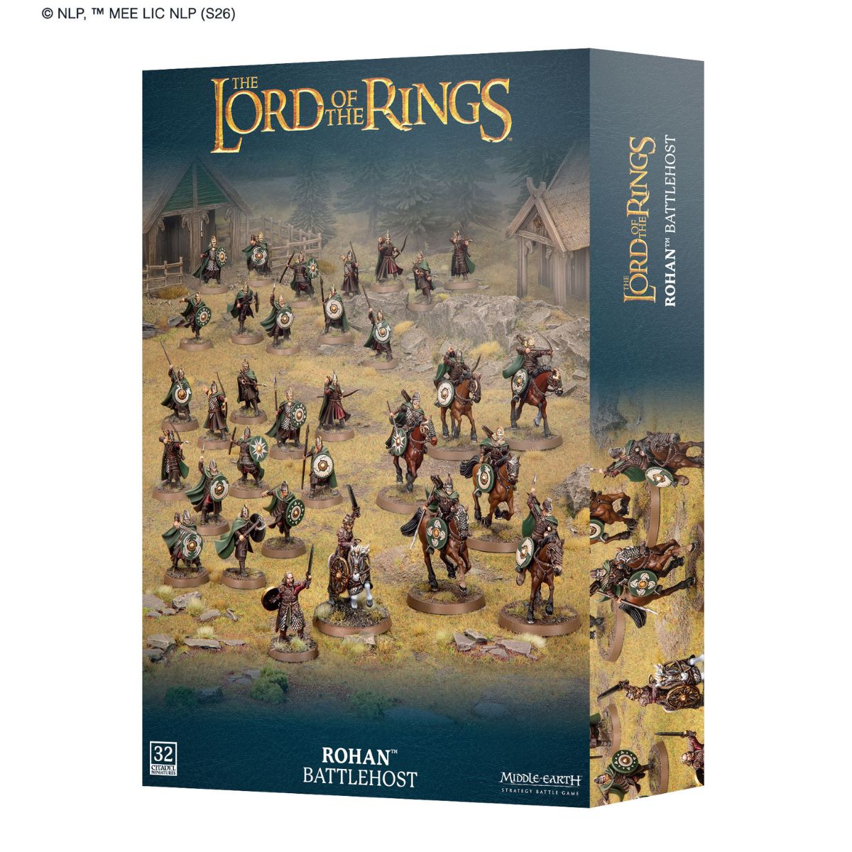 Middle Earth Strategy Battle Game Rohan Battlehost