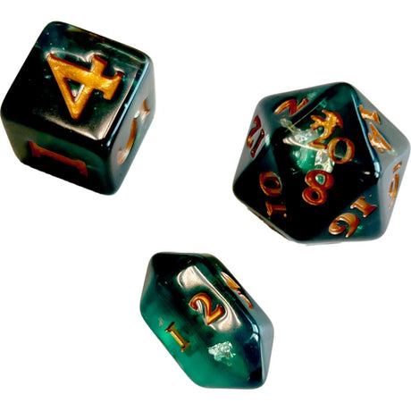 Midgard Legenden von Damatu: Würfelset (grün)