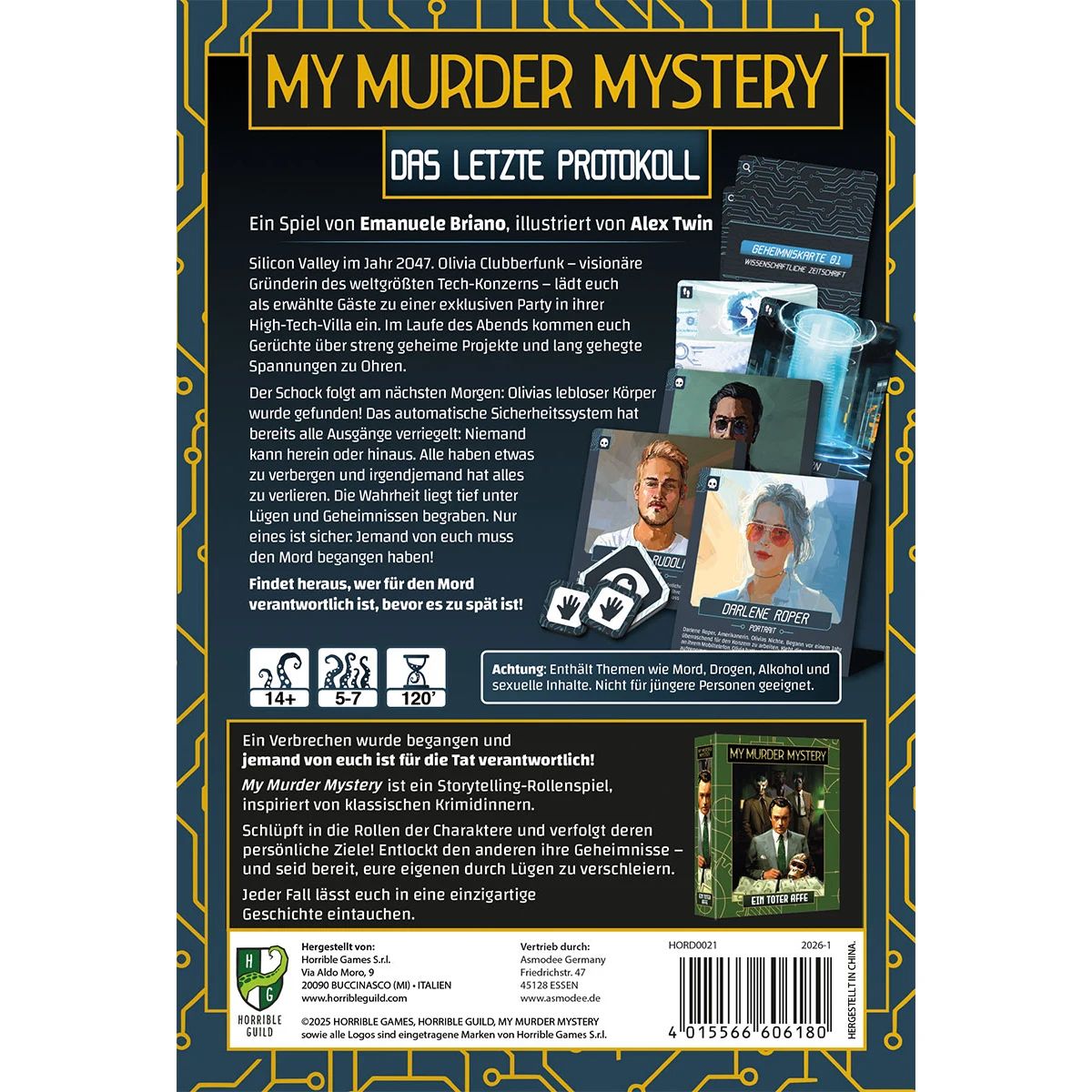 My Murder Mystery Das letzte Protokoll
