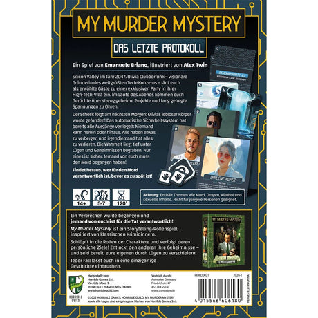 My Murder Mystery Das letzte Protokoll