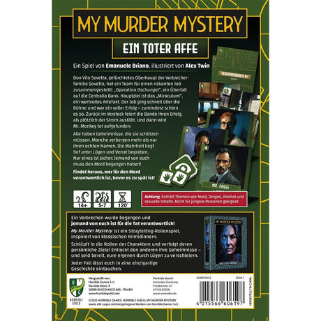 My Murder Mystery Ein toter Affe