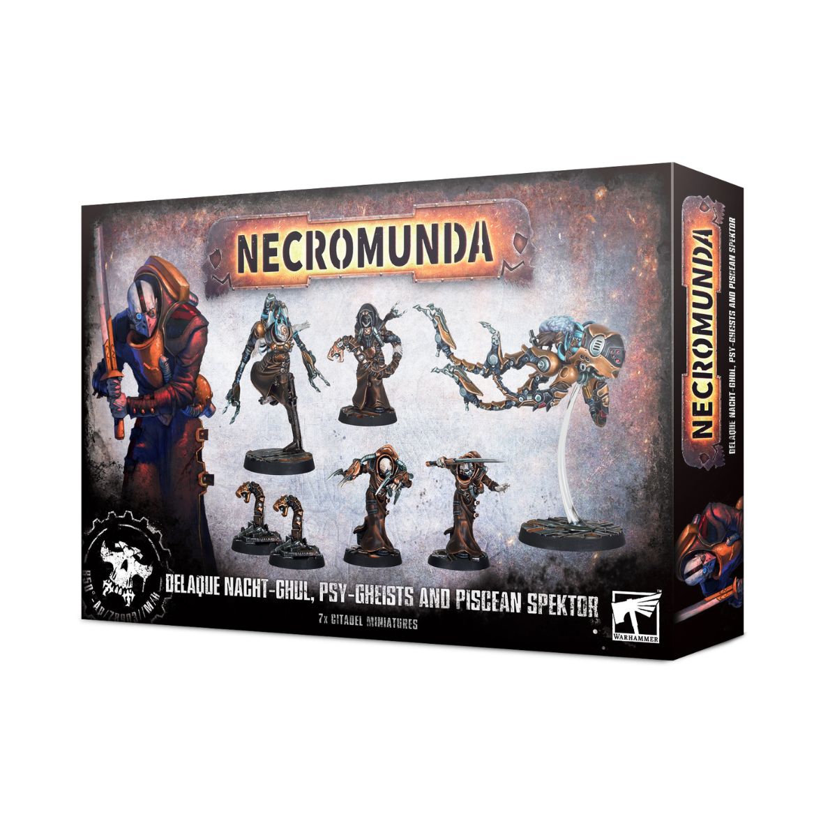 Necromunda Delaque Nacht-Ghul and Psy-Gheists and Piscean Spektor