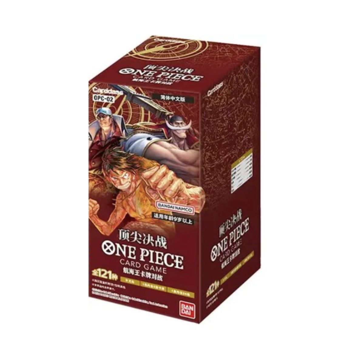 One Piece Card Game Paramount War Booster Display OP02 (24 Packs) Chinesisch