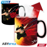 One Piece Mug Heat Change 460ml Zoro & Sanji Cardboard
