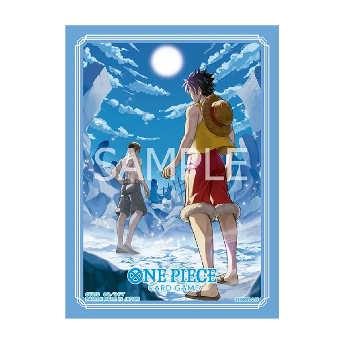One Piece Official Card Sleeves 15 Luffy & Ace Sleeves (70 Stück)