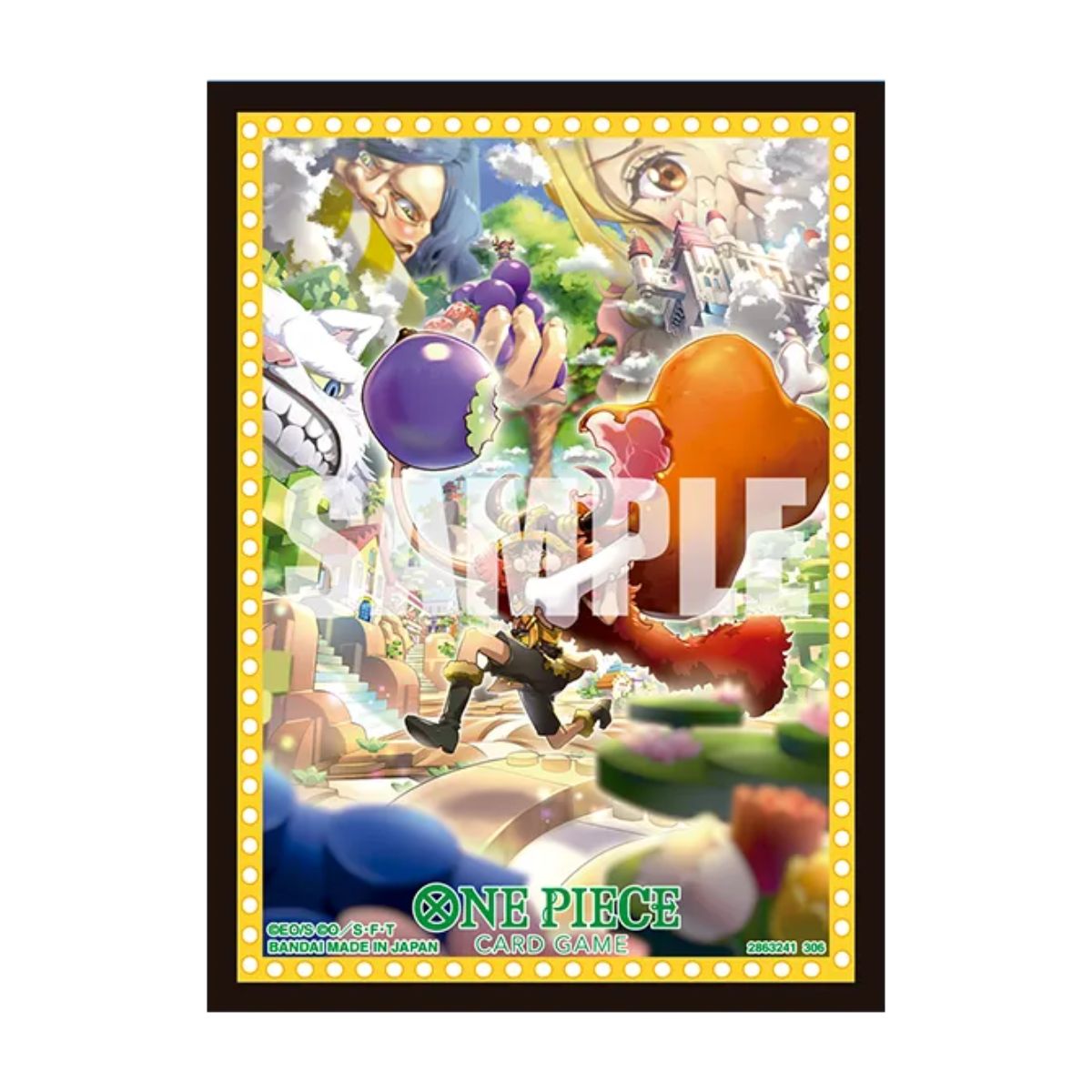 One Piece Official Card Sleeves 16 Monkey.D.Luffy (70)
