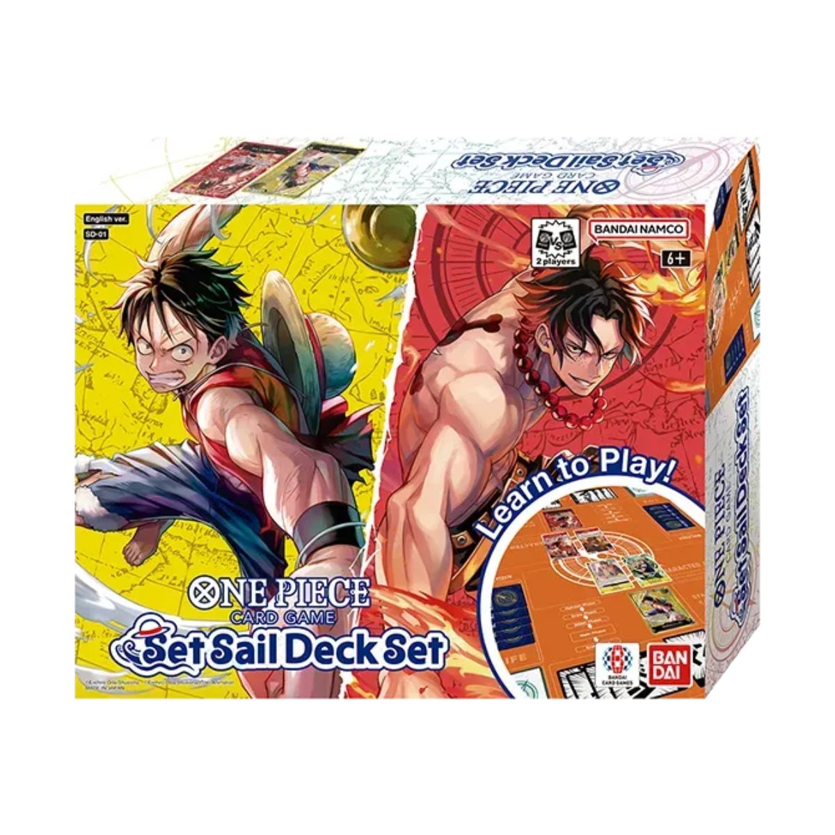 One Piece Set Sail Deck Set (SD01) Englisch