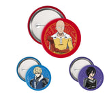 One Punch Man Badge Pack Saitama, Genos & Sonic