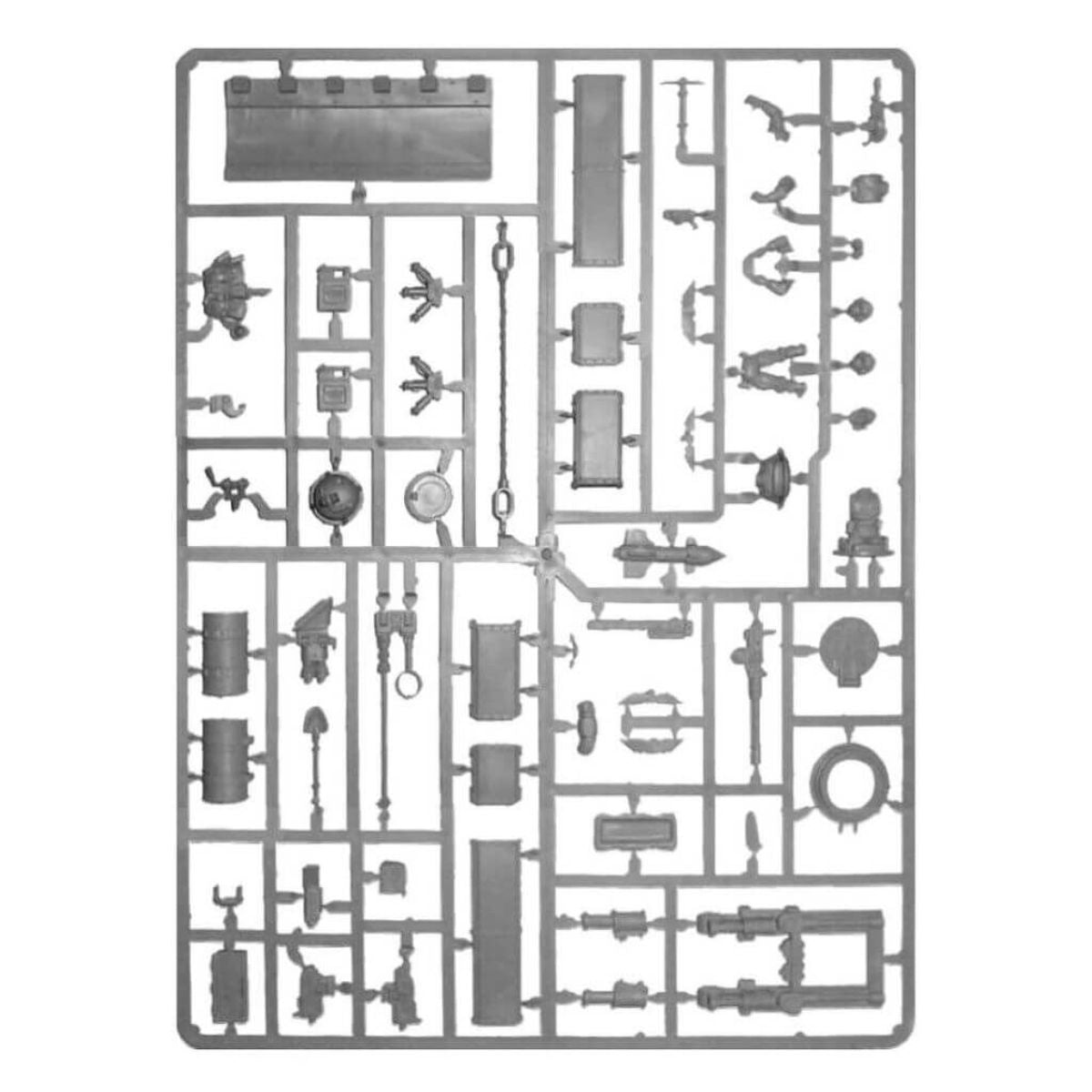 Warhammer 40.000 Panzerzubehör des Astra Militarum