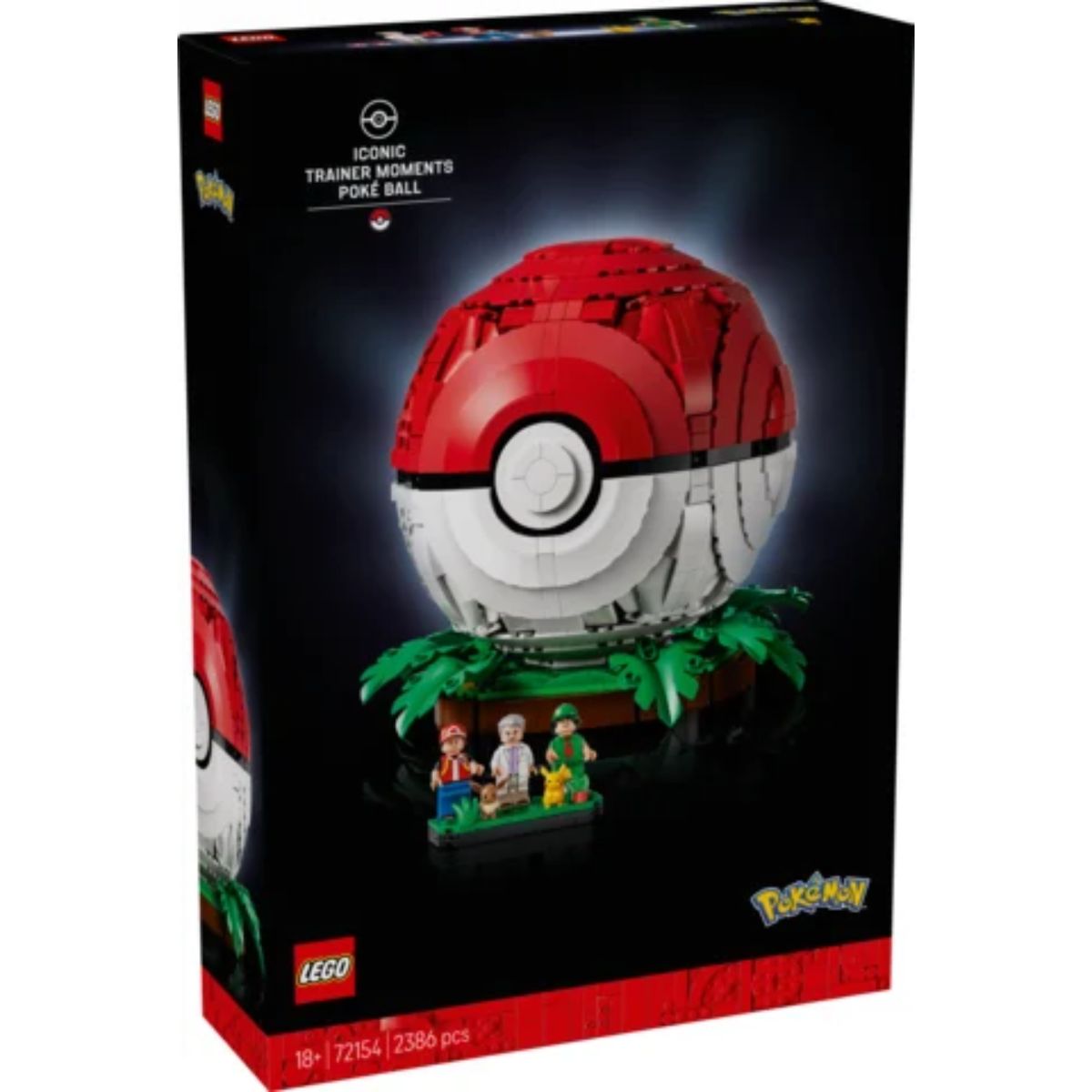 LEGO Pokémon Pokéball mit Beeindruckenden Trainermomenten