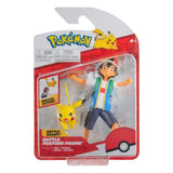 Pokémon Ash & Pikachu 11cm Battle Feature Figure