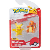 Pokémon Battle Figure First Partner Charmander & Pikachu 2 Pack