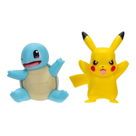 Pokémon Battle Figure First Partner Squirtle & Pikachu 2 Pack