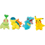 Pokémon Battle Figure Multipack Pikachu Chikorita Totodile Cyndaquil
