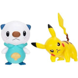 Pokémon Battle Figure Pack Oshawott & Pikachu